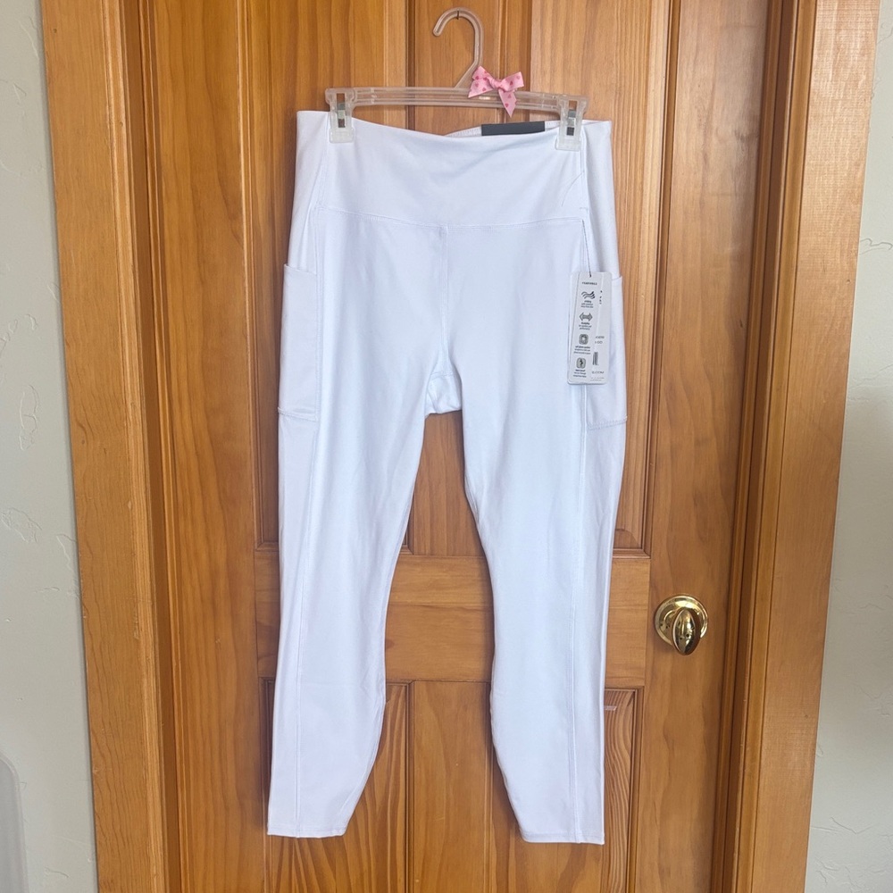 RBX Active NEW WITH TAGS White High-Waisted Leggings